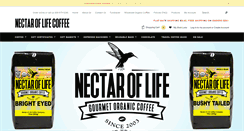 Desktop Screenshot of nectar-of-life.com